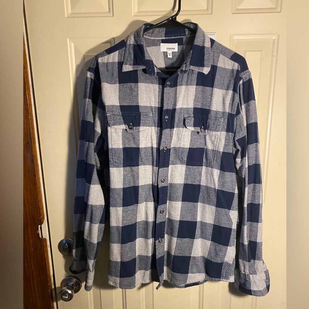 Navy Flannel